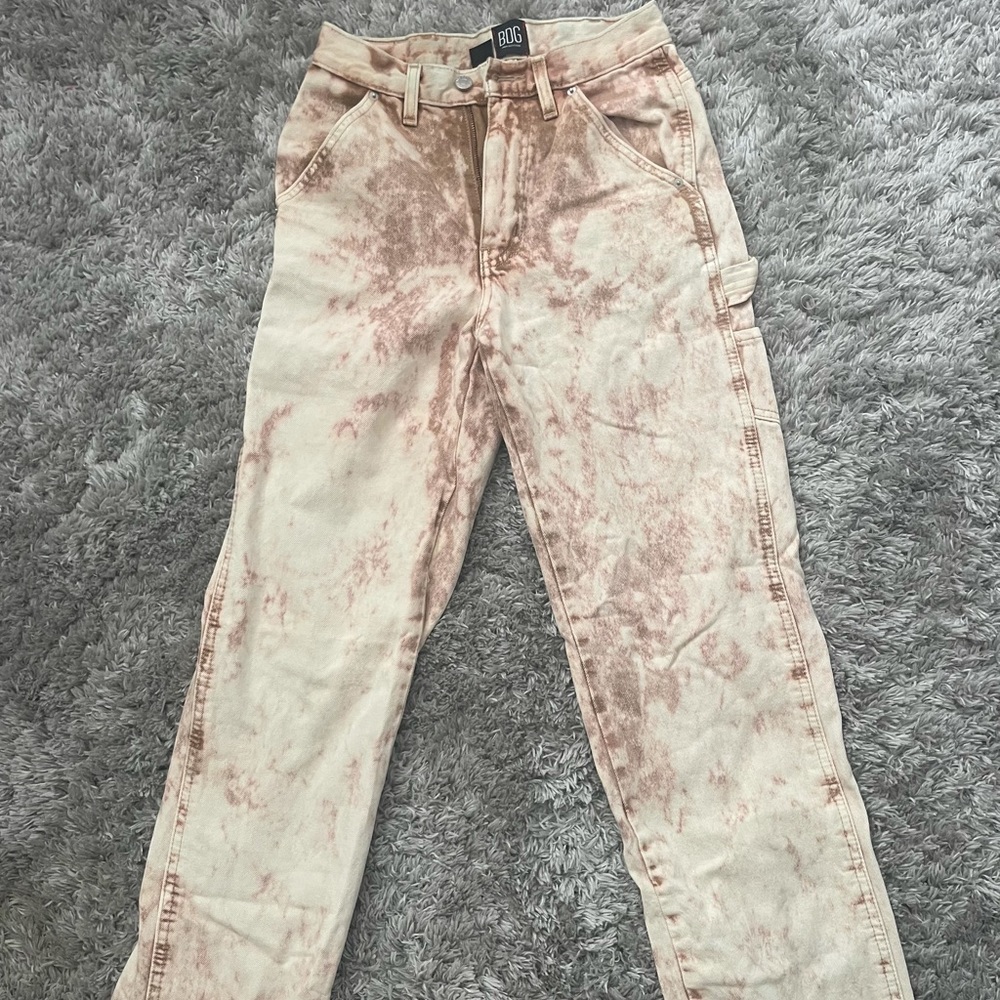 Urban Outfitters BDG - Acid Wash High Rise Carpenter Jean - Size 25